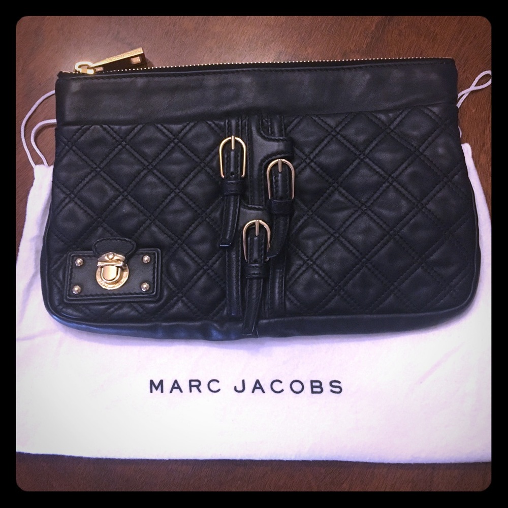 Marc Jacobs Quilted Leather Clutch